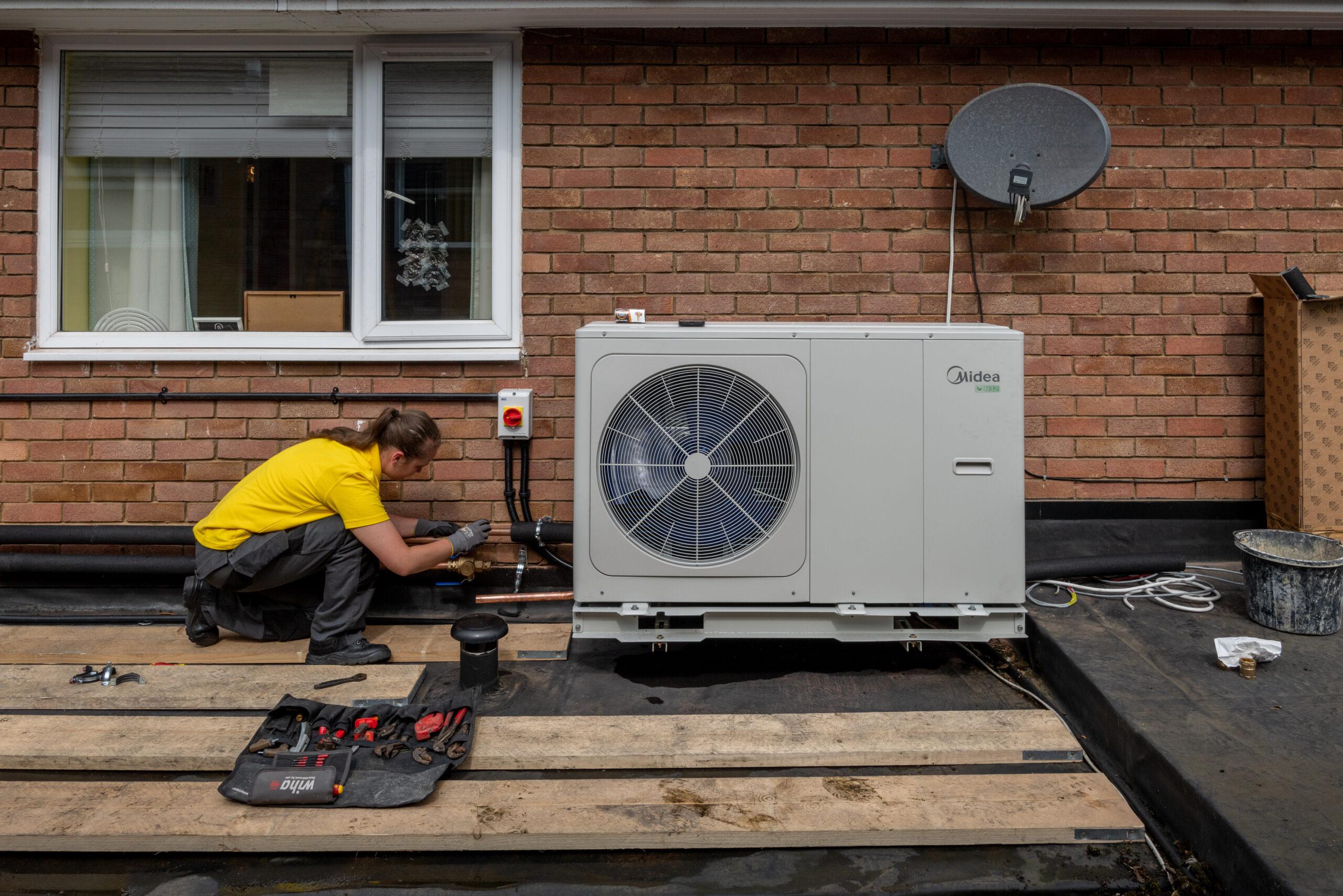 air source heat pump