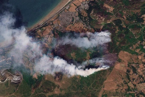 Conwy wildfire 2026
