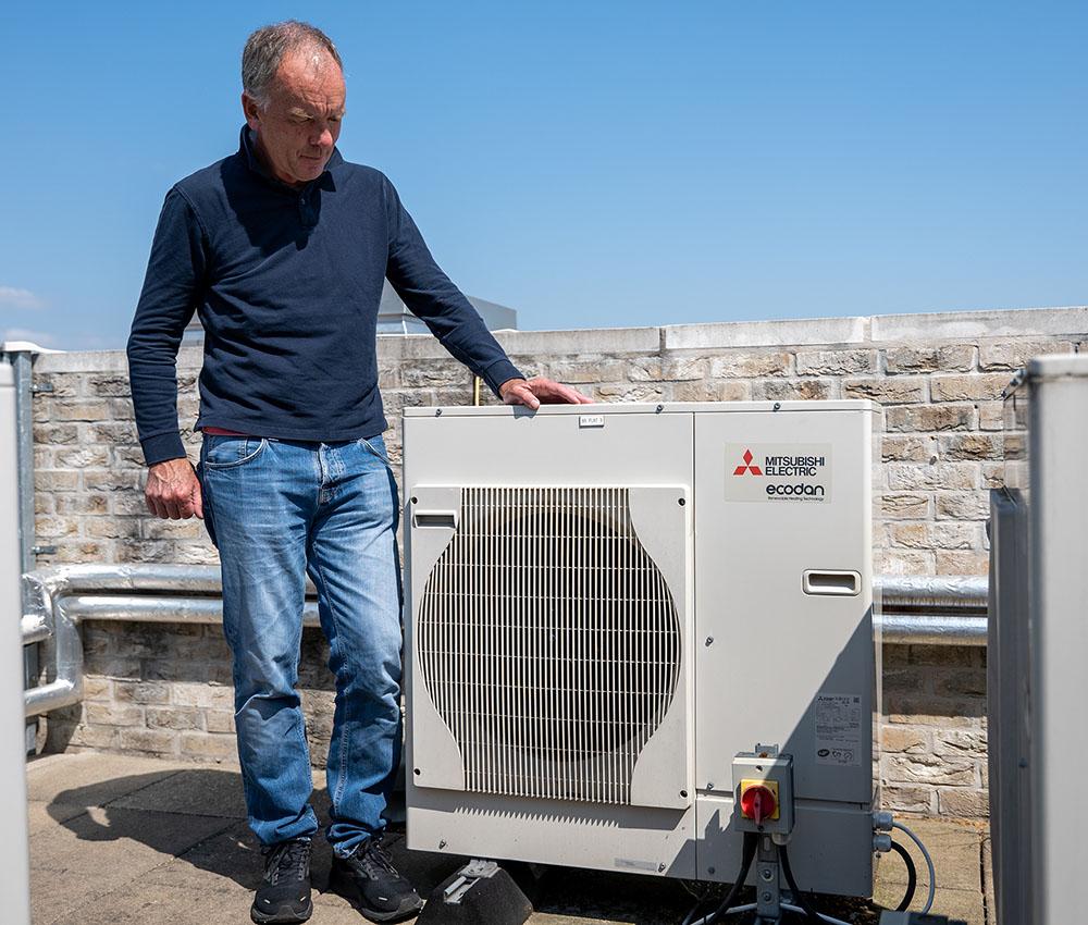 photo of Nesta host with their own heat pump