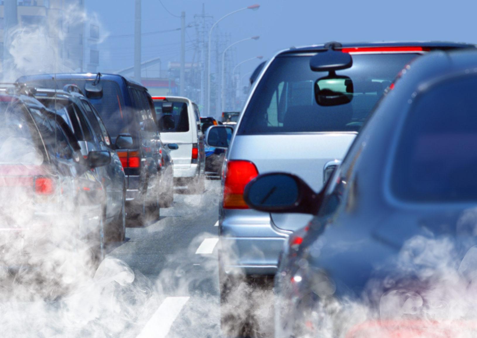 pollution coming from cars