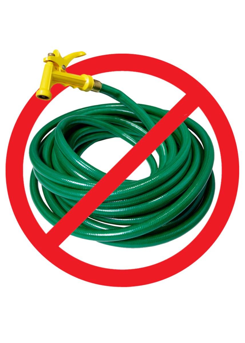 image of a garden hose